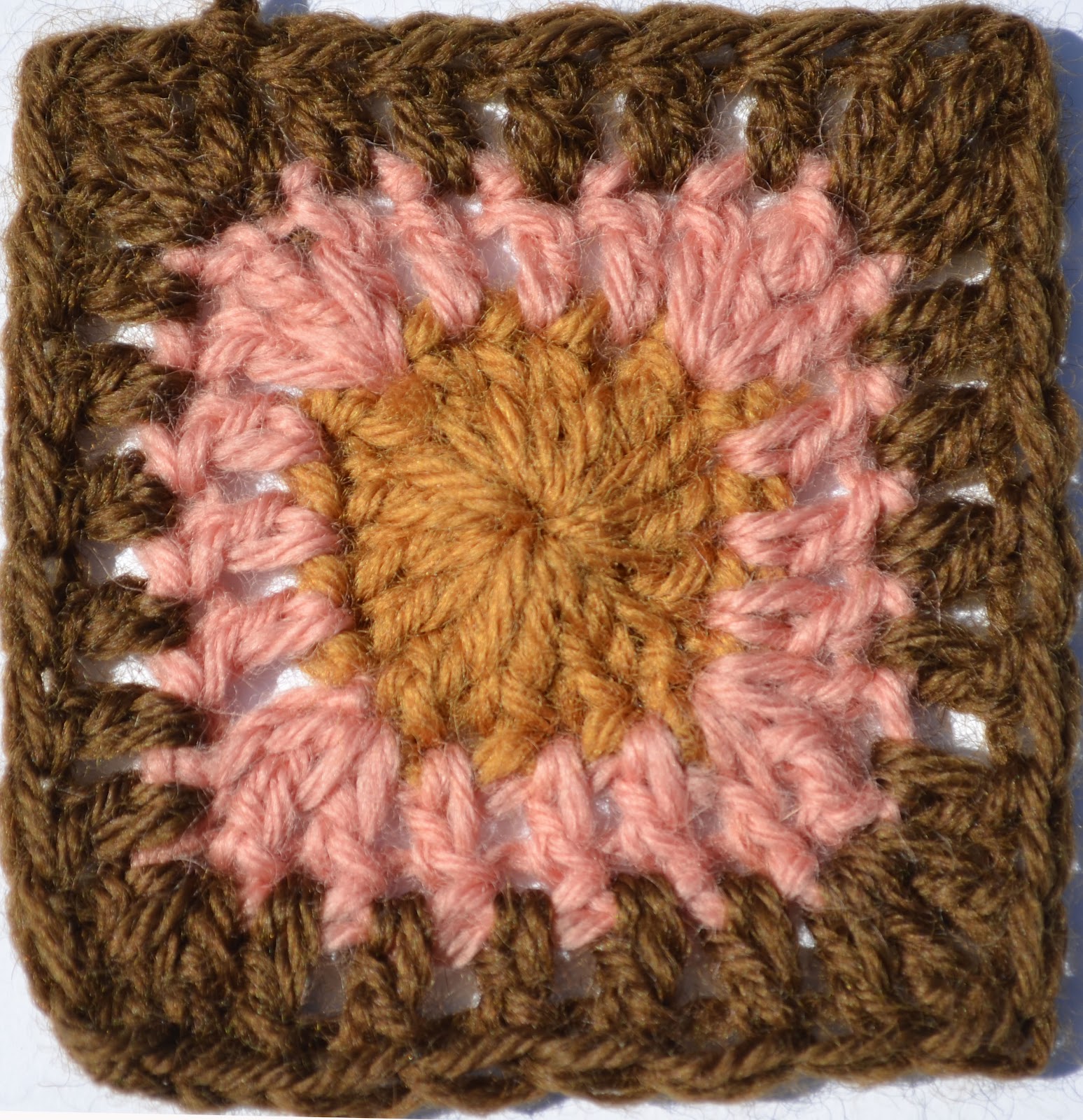 Just a Stitch Away Basic Crocheted Square Pattern