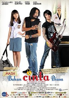 Masih Bukan Cinta Biasa Poster Masih Bukan Cinta Biasa Poster