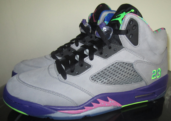Cheap 2015 Nike Air Jordan 5 Retro Bel-Air Cool Grey Court Purpl