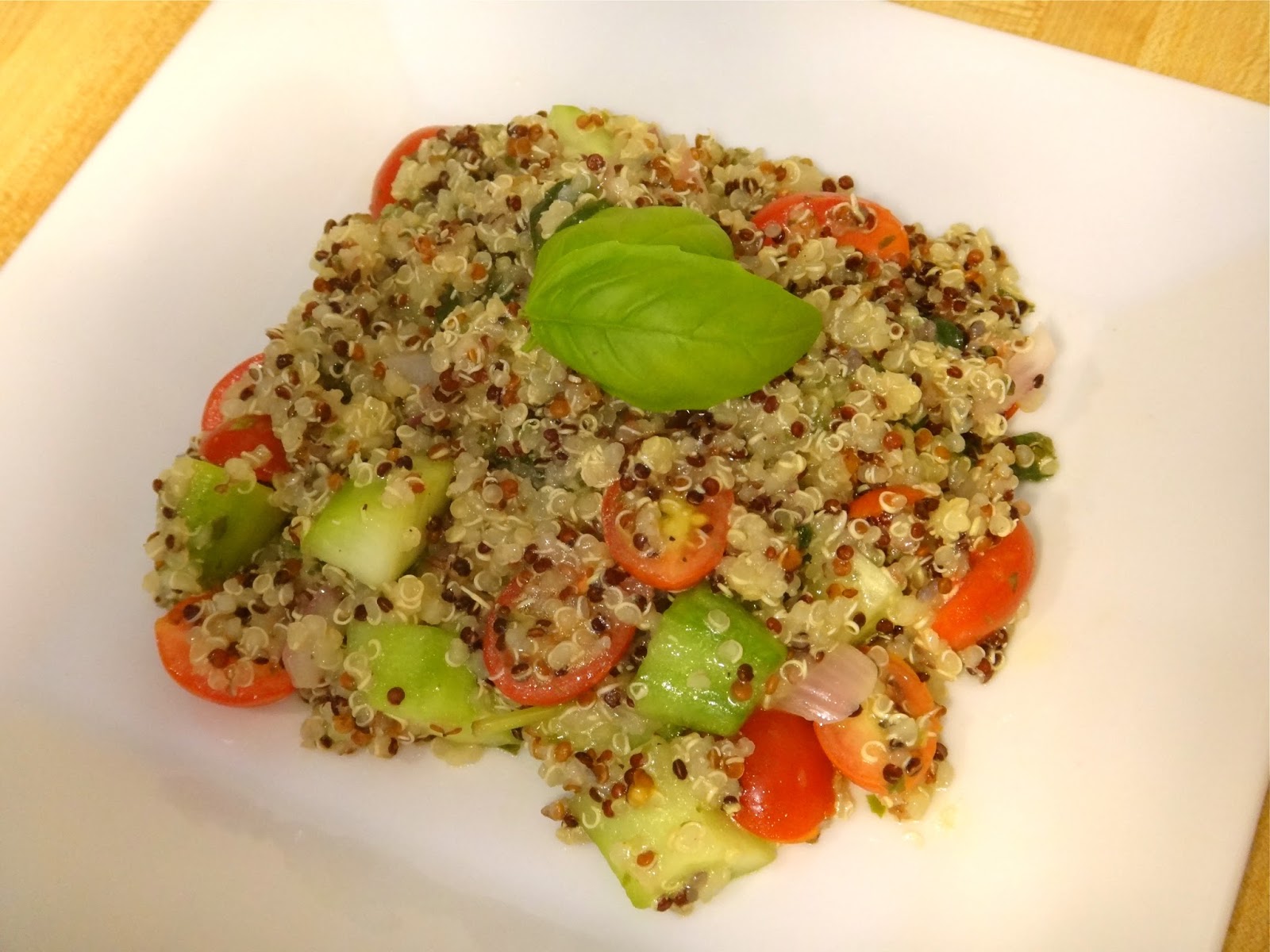 Citrus Basil Quinoa Salad