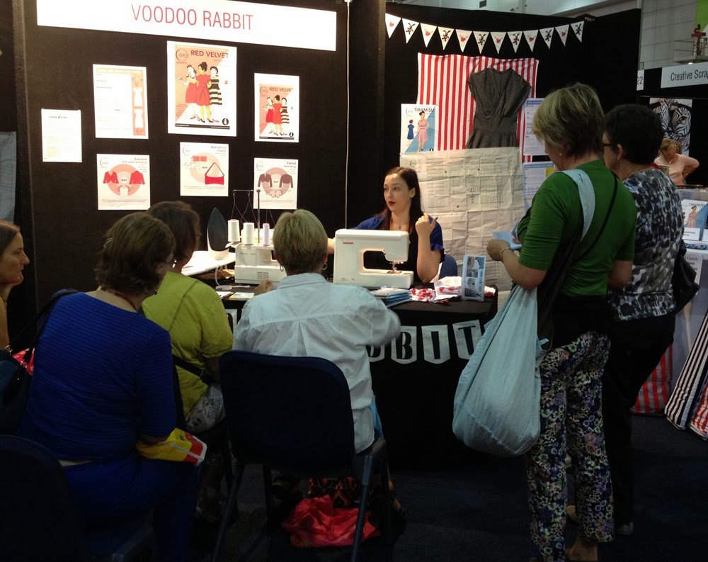 Voodoo Rabbit Fabric Brisbane Craft and Quilt Show 2013 Wrap Up