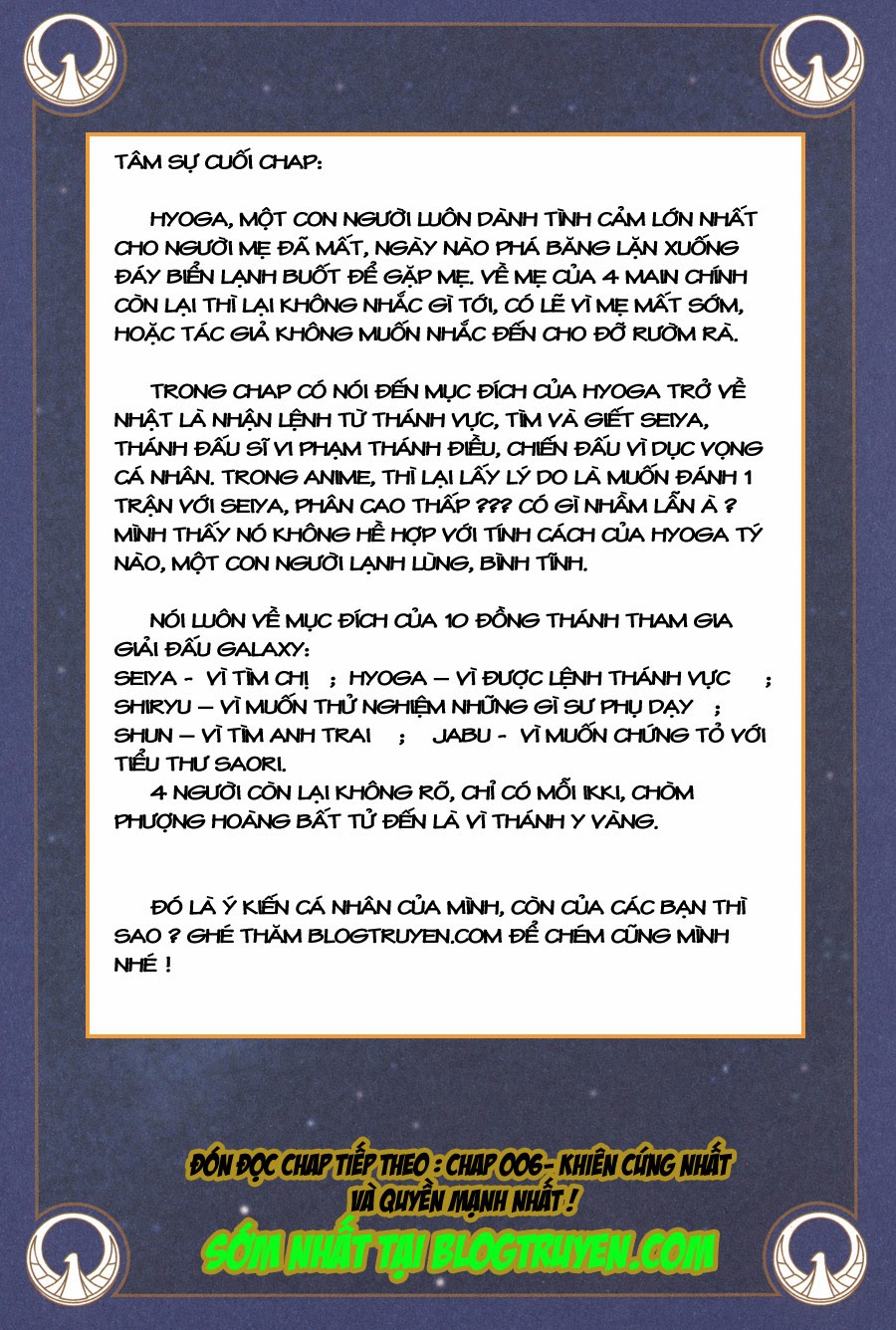 Áo Giáp Vàng vol 01 chap 005 - thánh y chòm thiên nga trang 38