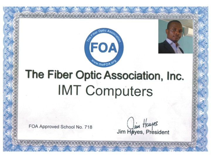 IMT ACCREDITATION CERTIFICATE