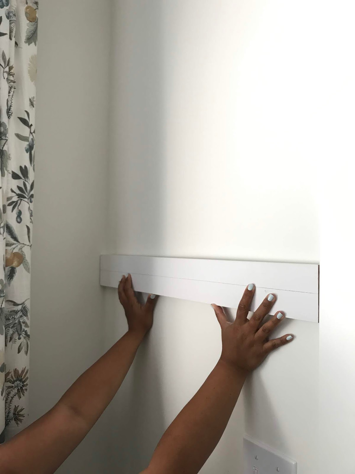 DIY Shaker Peg Rail Rambling Renovators