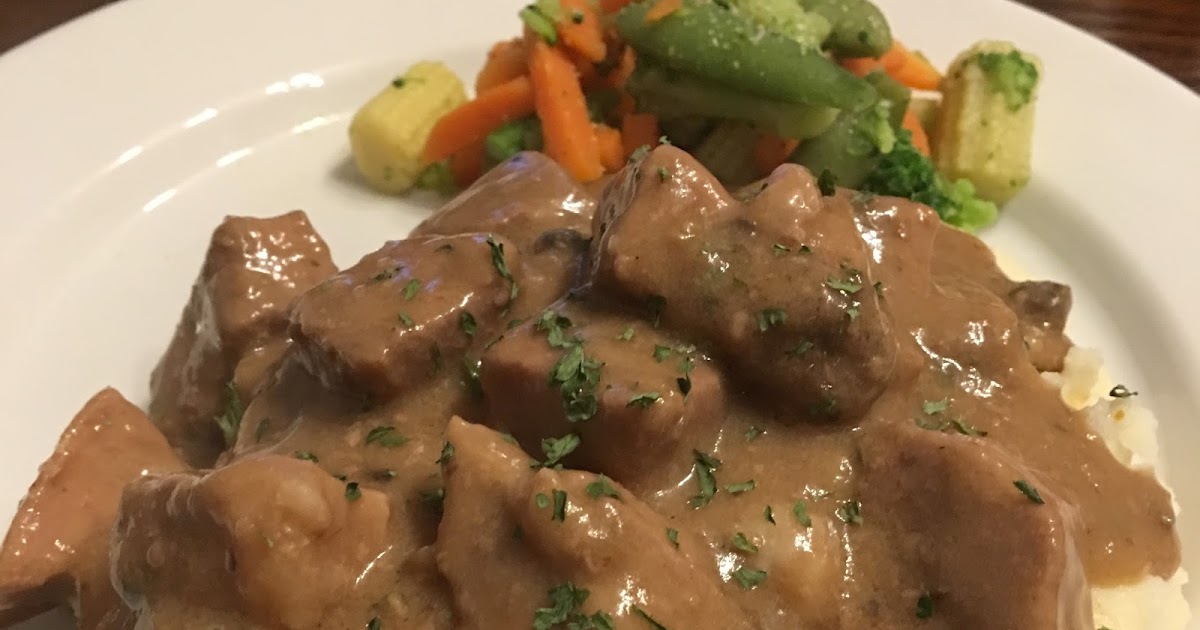Beyondmythoughts Beef Tips and Gravy (Crock pot)