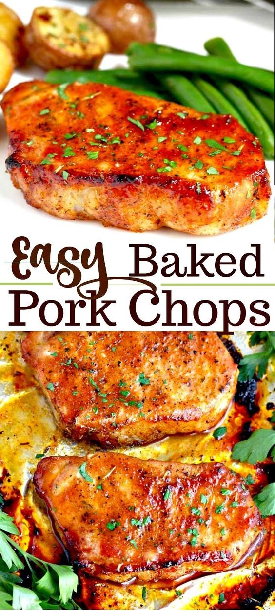 Easy Oven Baked Pork Chops