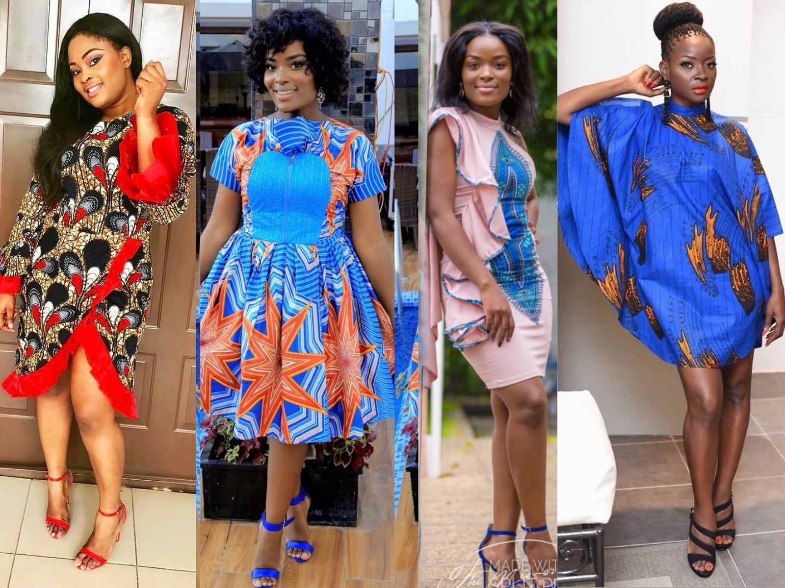 latest kitenge designs for short dresses 2018