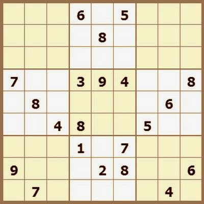 Free printable Word Search and Sudokus: Sudoku 20