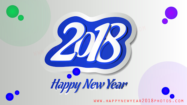 Happy New Year 2018 3d photos Happy New Year 2018 3d photos