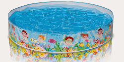 pool kiddie plastic hard swimming intex childrens