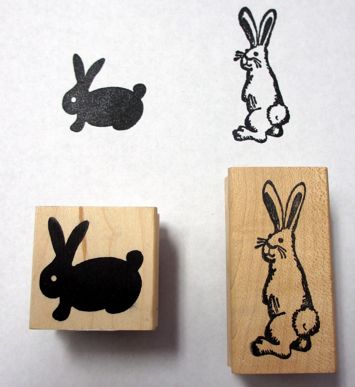 Rabbit Ramblings Another kind of bunny stamp