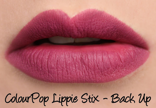 ColourPop Lippie Stix - Back Up Swatches & Review