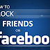 How to Block Facebook Friends 