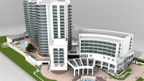 n scale model buildings