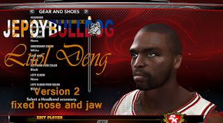 NBA 2K13 Luol Deng Cyber Face Mod