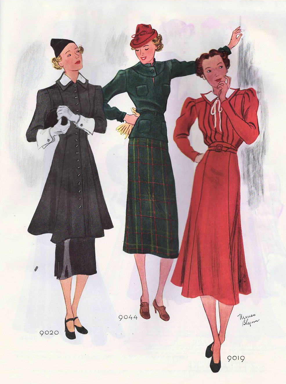 clothes from 1930s