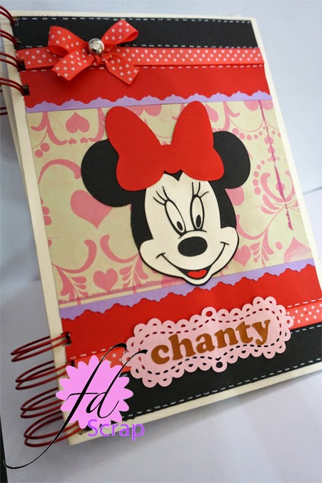 Libreta Minnie Mouse | Manualidades