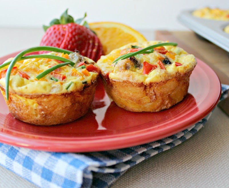 Renee's Kitchen Adventures: Breakfast Sausage Muffins #glutenfree #breakfast #eggs