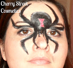 spider face paint easy