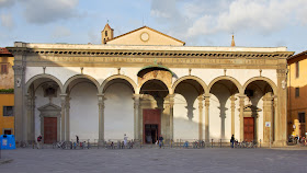 The Basilica della Santissima Annunziata in Florence