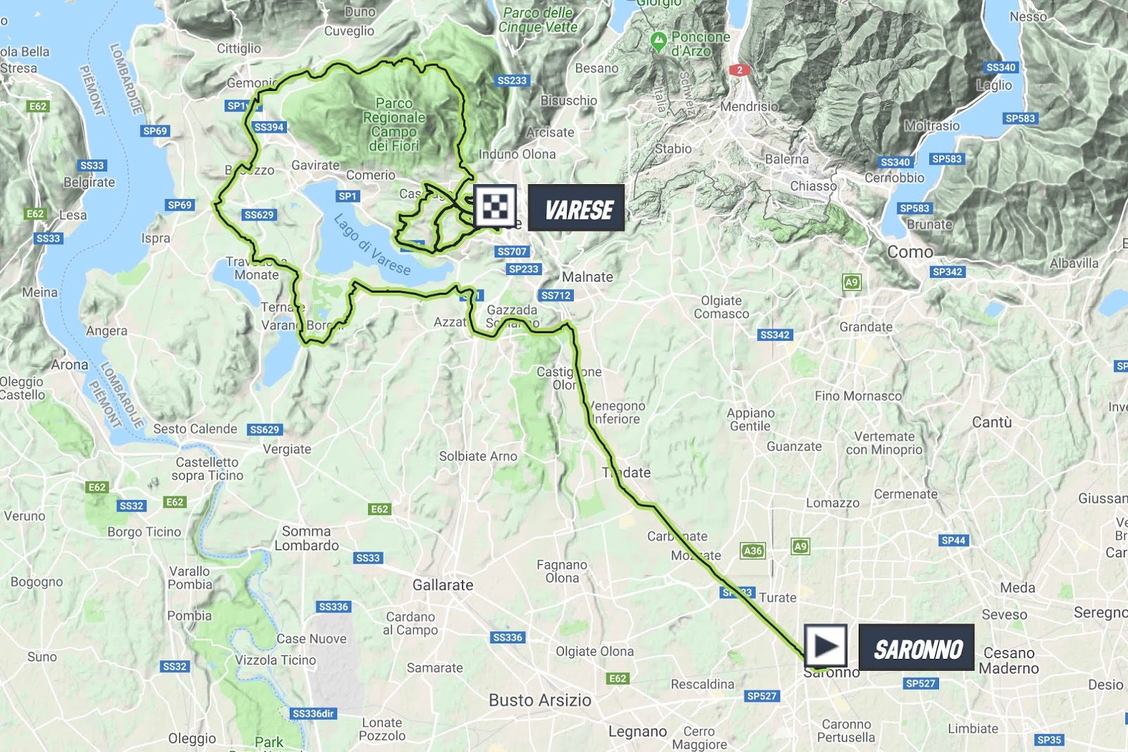 Tre Valli Varesine (1.HC) Antevisão Etapa Rainha