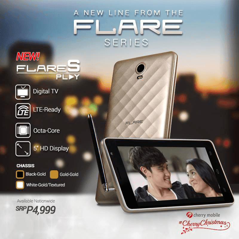 Cherry Mobile Flare S Play Goes Official! An Octa Core LTE Ready Handset With 2 GB RAM And DTV Function For 4999 Pesos Only!