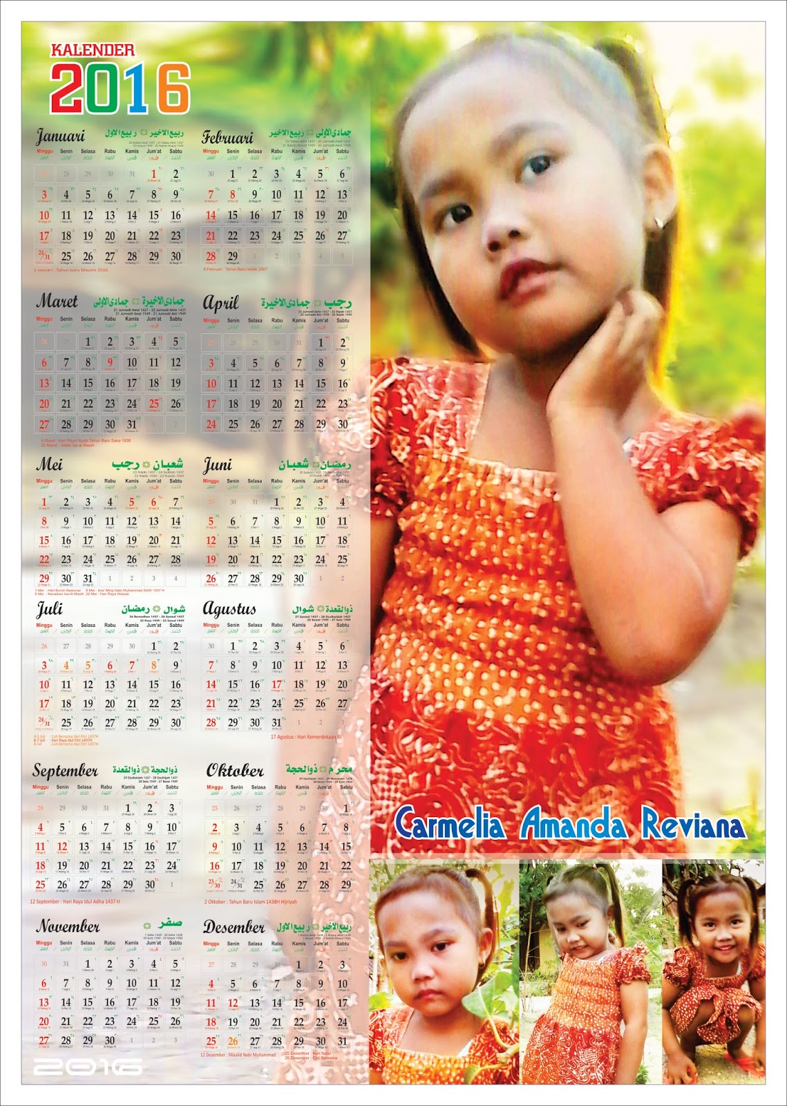 Desain Kalender