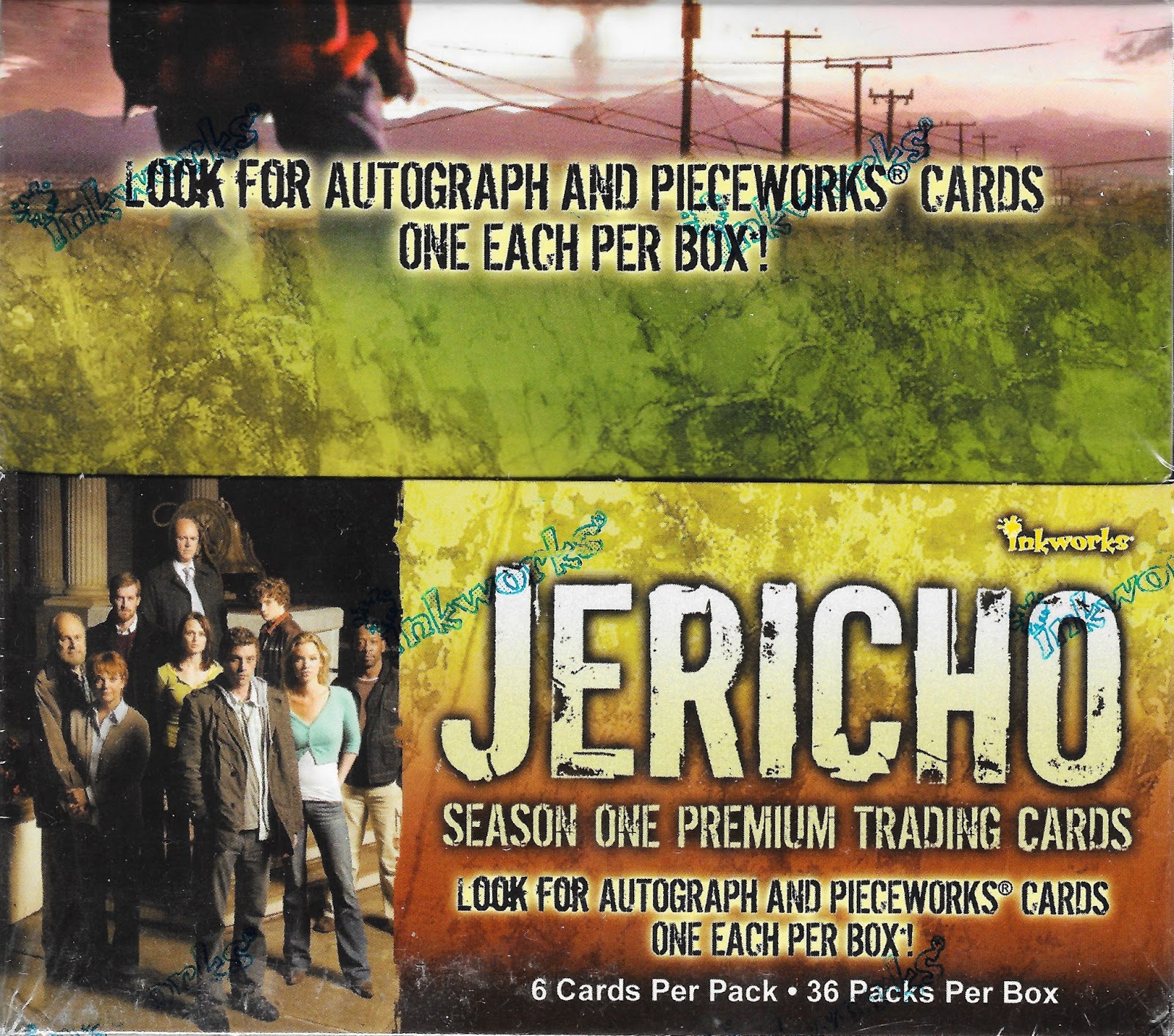 Inkworks Jericho Season 1 Complete 72 Card Base Set