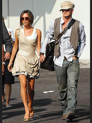 David And Victoria Beckham: David Becham - Victoria Beckham Fashion