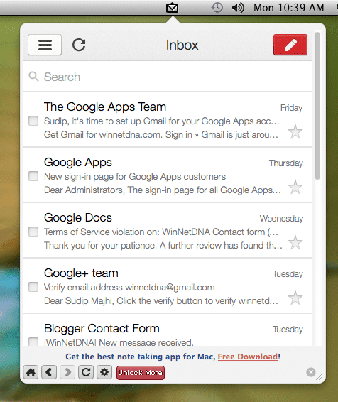 Gmail Shortcut For Mac