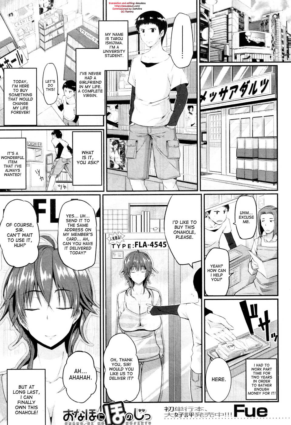 Hentai Manga Comic-Loving an Onahole-Read-1