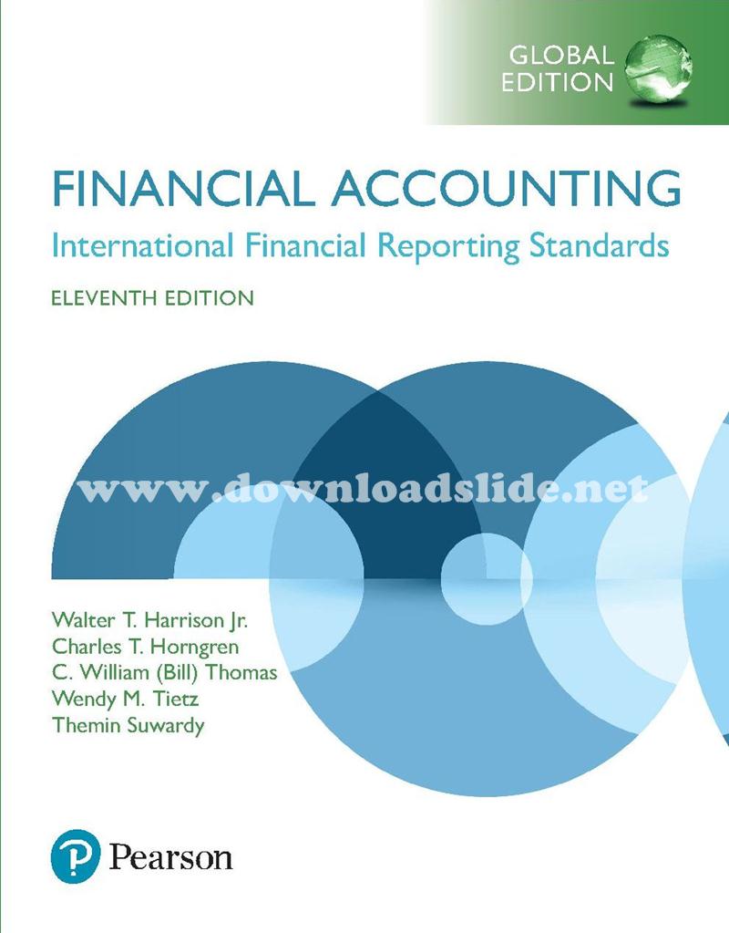Ebook Financial Accounting 11th Edition by Harrison and Horngren (Global Edition)