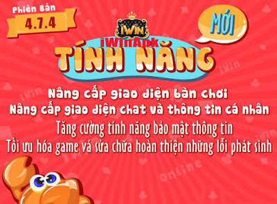 Cập nhật iWin 474 dành cho Android và Java Cập nhật iWin 474 dành cho Android và Java