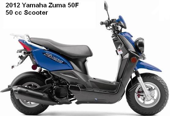 2012 Yamaha Zuma 50F - 50cc Yamaha Scooter | Motorcycles and Ninja 250