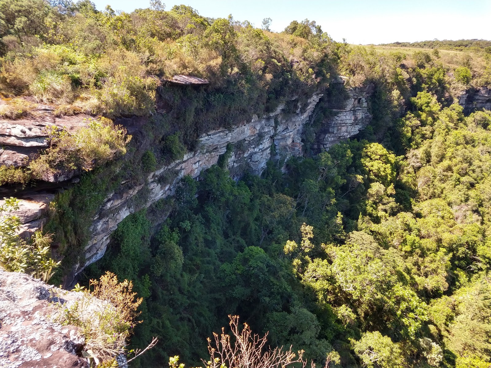 Quem Ama o Feio... Bonito Lhe Parece Trilha do Cânion e Cachoeira da Faxina São Luiz do Purunã/PR Quem Ama o Feio... Bonito Lhe Parece Trilha do Cânion e Cachoeira da Faxina São Luiz do Purunã/PR