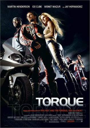 Torque 2004 BluRay Hindi 250MB Dual Audio 480p