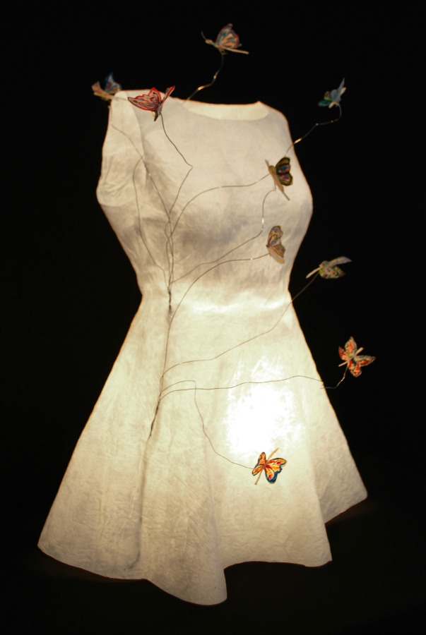 Sculpted Paper Dresses KaranikaKaraindrou