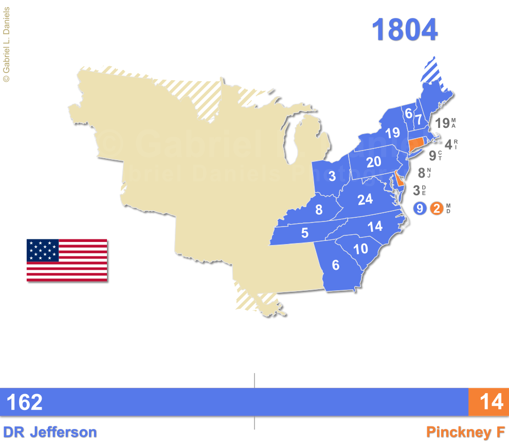 Gabriel Daniels Photography: Vectoring: US presidential election maps