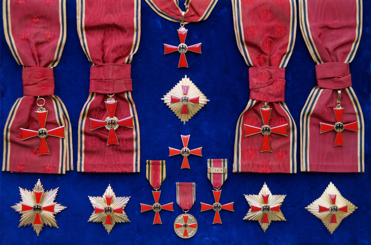 La Orden del Mérito de la República Federal de Alemania.a