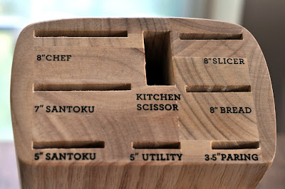 Emeril 15-Piece Stamped Cutlery Block from JCPenney - Photo by Taste As You Go