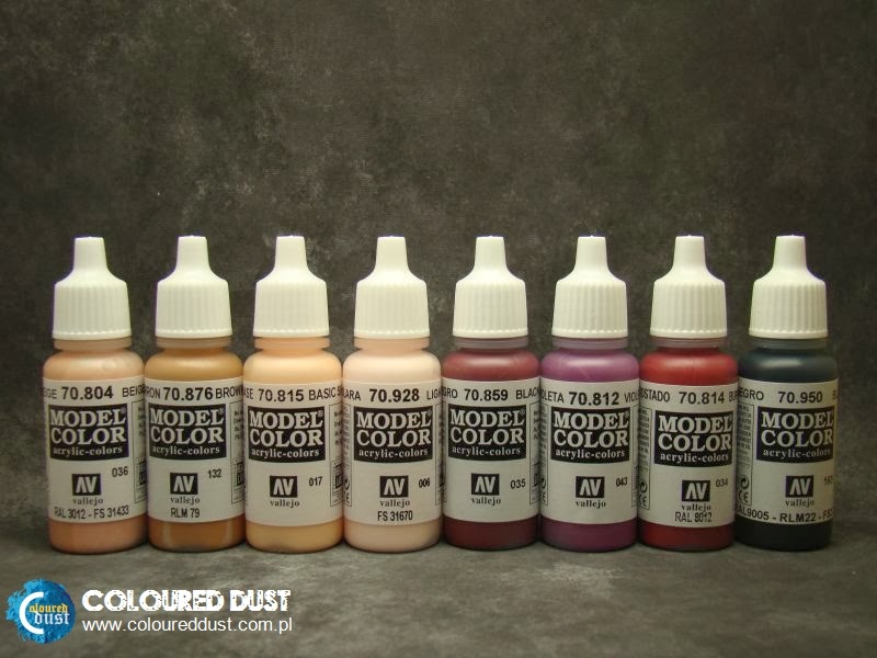 Vallejo Painting Sets Coloured Dust