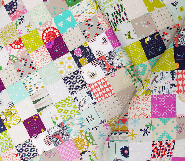 Red Pepper Quilts Cotton and Steel A Finished Quilt