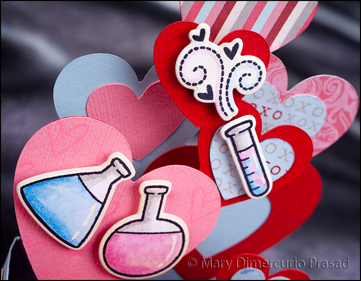 awash with color svg cuts valentine's day chemistry box card