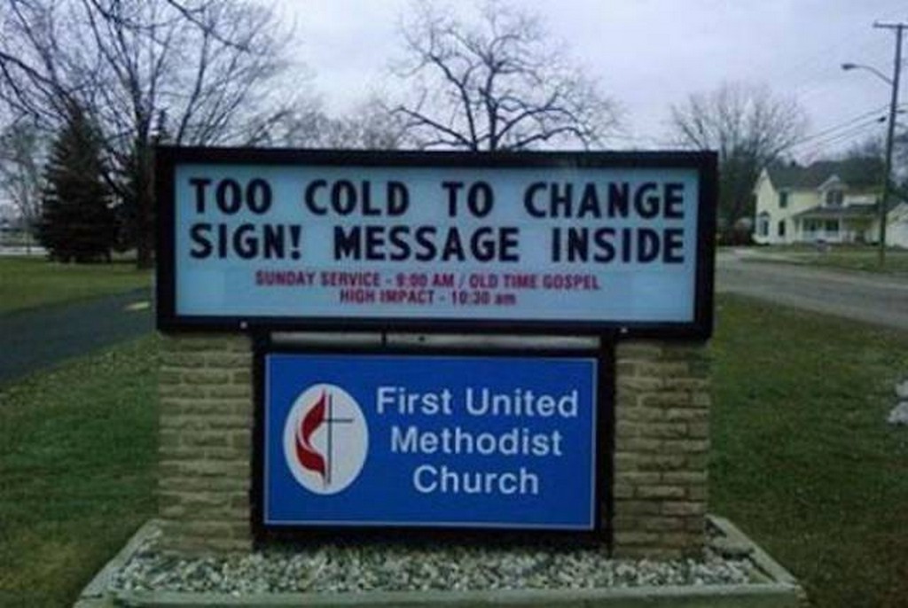 Sign message. Change sign. Changing signs. Message sign.