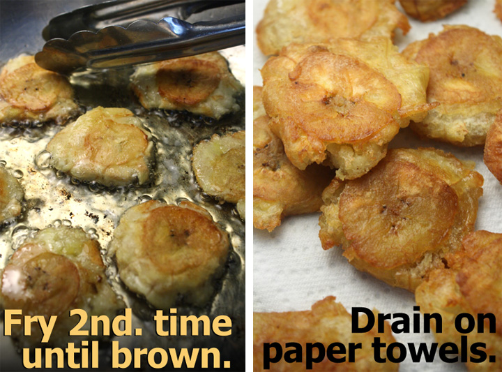 The 99 Cent Chef Fried Sweet Plantains & Tostones