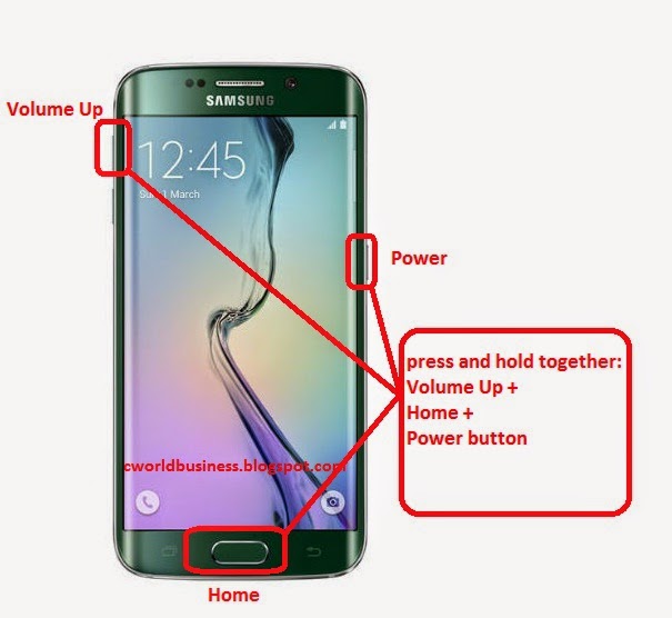 Samsung Galaxy S7 Reset
