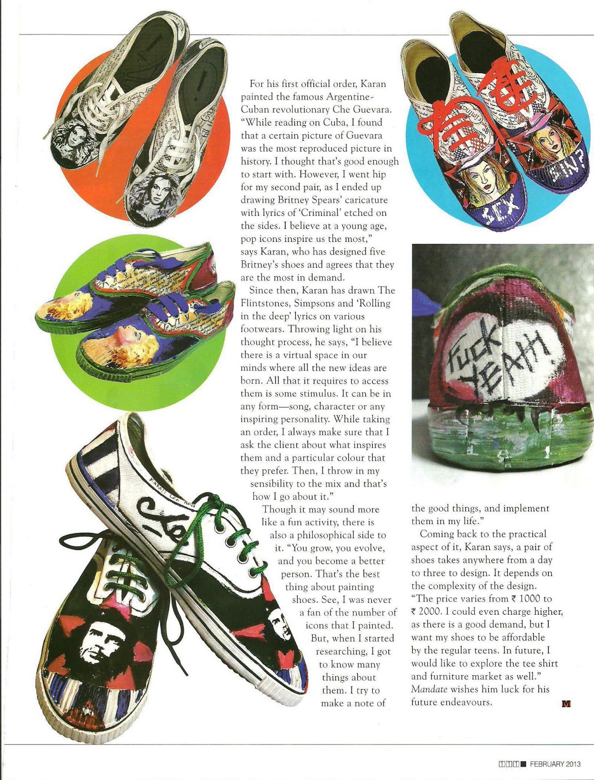 Attraversiamo Let's cross over . Press Coverage in MANDATE magazine