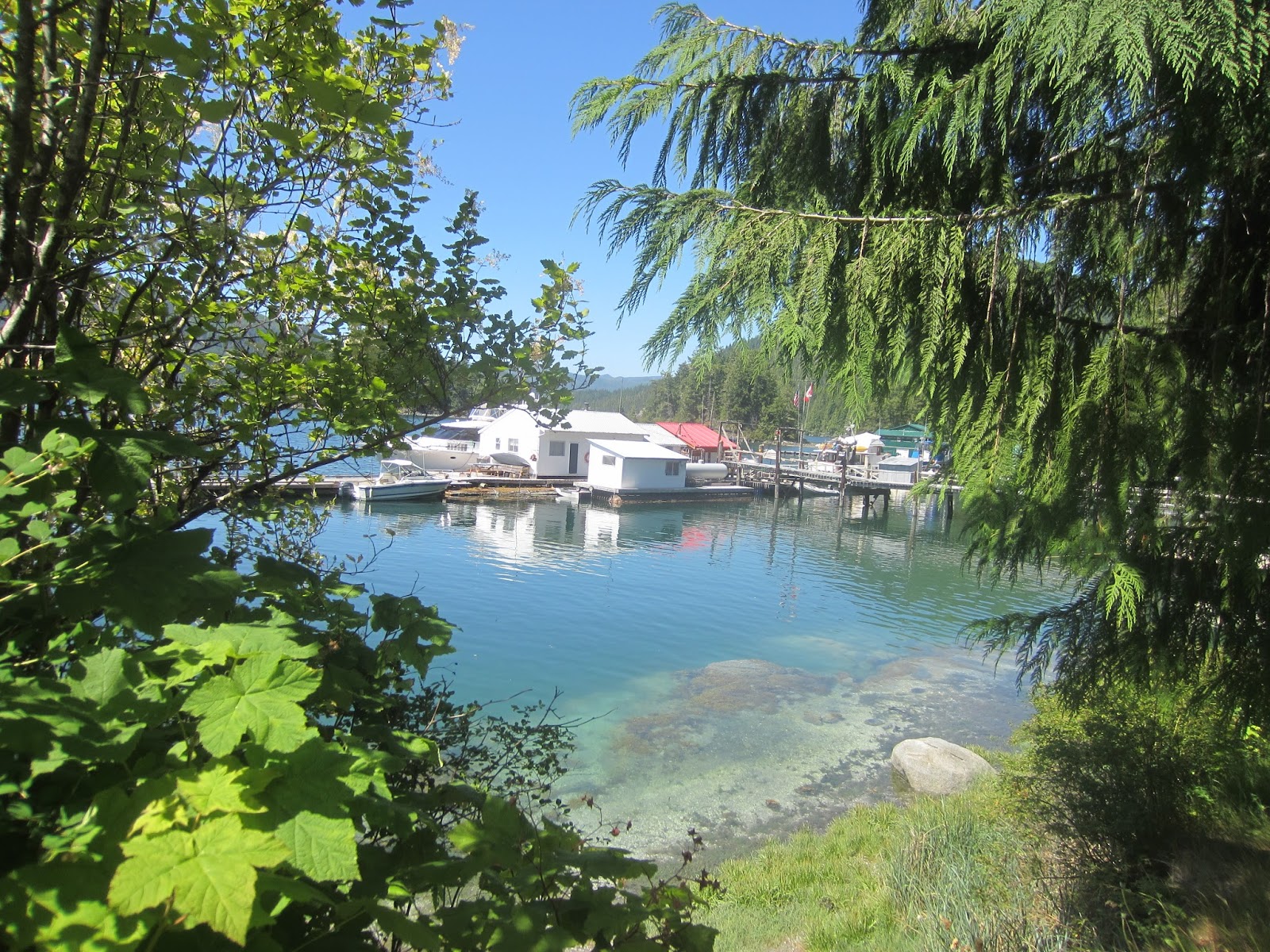 Cruising on the MV Lillian Belle Minstrel Island