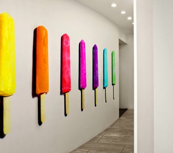 3D vinyl wall sticker: hallways decoration