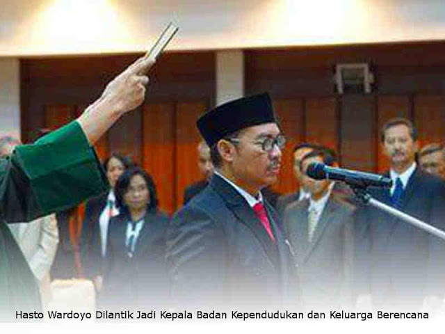 Hasto Wardoyo Dilantik Jadi Kepala Badan Kependudukan dan Keluarga Berencana (BKKBN) Hasto Wardoyo Dilantik Jadi Kepala Badan Kependudukan dan Keluarga Berencana (BKKBN)